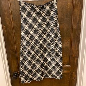 Gwyneth Slip Skirt in Berkshire Plaid